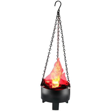 Veilleuse électrique 3D à flammes artificielles, 13 cm