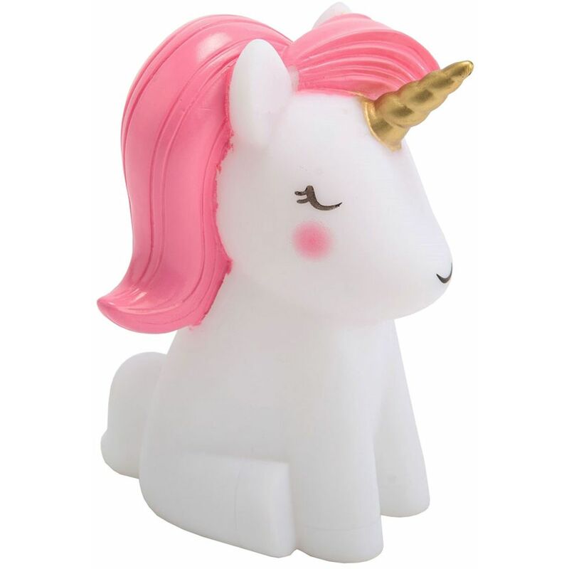 Le Monde Des Animaux - Veilleuse en forme de licorne - led