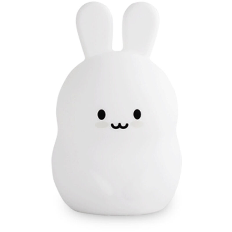 Lifcausal - Veilleuse en silicone en forme de lapin avec chargeur usb, cadeau pour enfants
