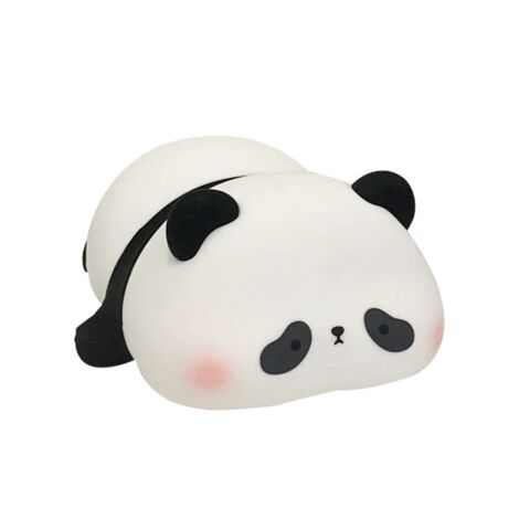 Veilleuse en silicone -Style Panda Pat Pat -Lampe de chevet LED tactile