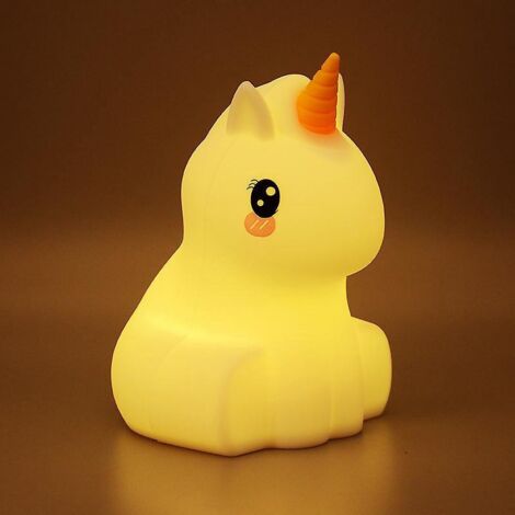 veilleuse Enfant Avec Tlcommande, Contrle Tactile 8 Couleurs   Licorne Veilleuse Bb Avec Minuterie  Lampe Veilleuse Led Sans Bpa  Veilleuse Enf