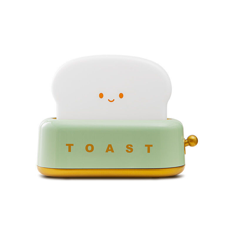 Veilleuse Enfant, LED Lampe de Chevet Toaster, Veilleuse Bébé Rechargeable USB, Veilleuse Bebe à Intensité Variable, Lampe Chevet Chambre avec