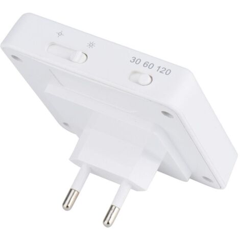 Veilleuse Enfant LED, Veilleuse Prise Electrique Dimmable Plug & Play avec Détecteur de Mouvement et de Lumière, Lampe Nuit Blanc Chaud pour Chambre Enfant,Cuisine,Couloir,Escalier,Salon