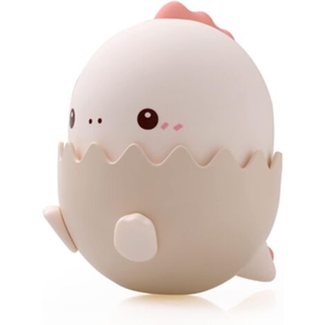 Veilleuse Enfant Portative Lampe de Chevet Dinosaure Sans Fil Petite Lampe d'Oeuf USB Rechargeable Chambre BéBé Fille Déco Lumière Douce, Idée Cadeau Noël de Naissance et Future Maman (Rose)-Fei Yu