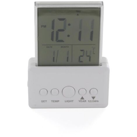 Veilleuse enfichable horloge + batterie - Chacon