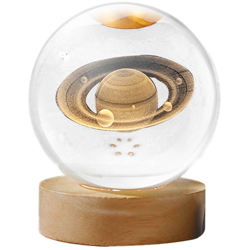 Veilleuse galaxie avec base led colorée Lampe galaxie décorative pour enfants et adultes pour la décoration de la chambre à coucher et de la fête