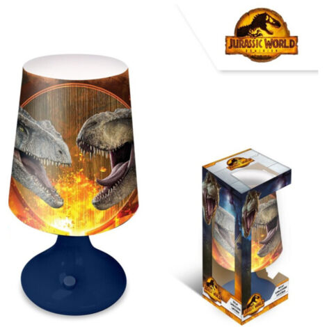 Veilleuse - Jurassic World Dinosaures - Bleue - 18 cm