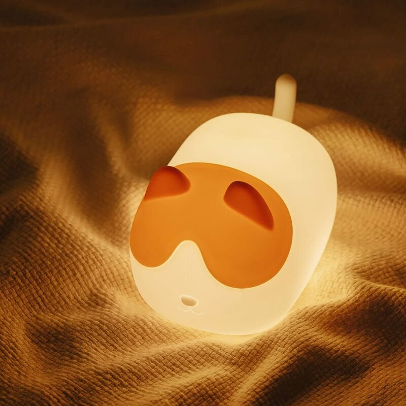 Veilleuse Kitty mignonne, lampe de chat led en silicone, lumière de chambre d'enfant pour chambre d'enfant, cadeau pour chambre de décoration de