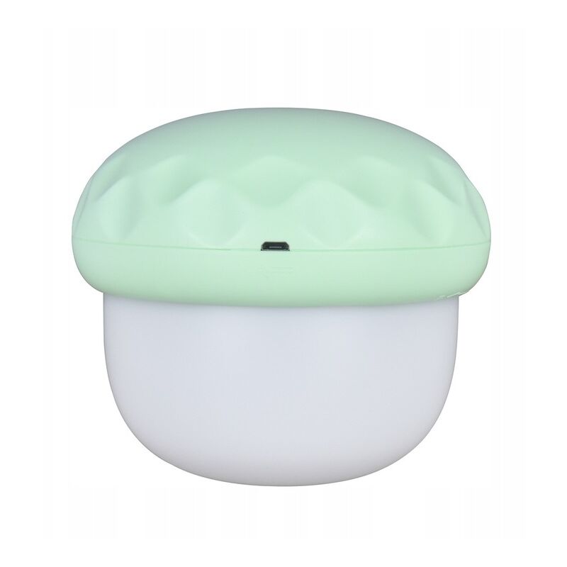 Veilleuse lampe de chevet bébé champignon lampe de projection ambiance vert clair - Perle Rare