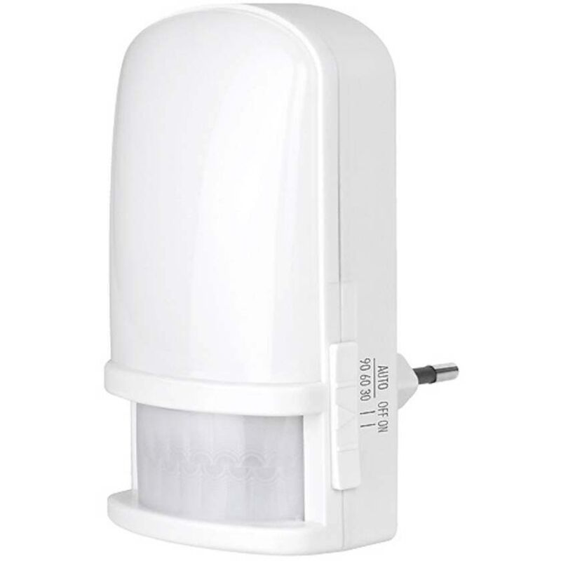 PENTATECH Veilleuse led avec d&eacute;tecteur de mouvement  AN05 33322 led blanc neutre blanc