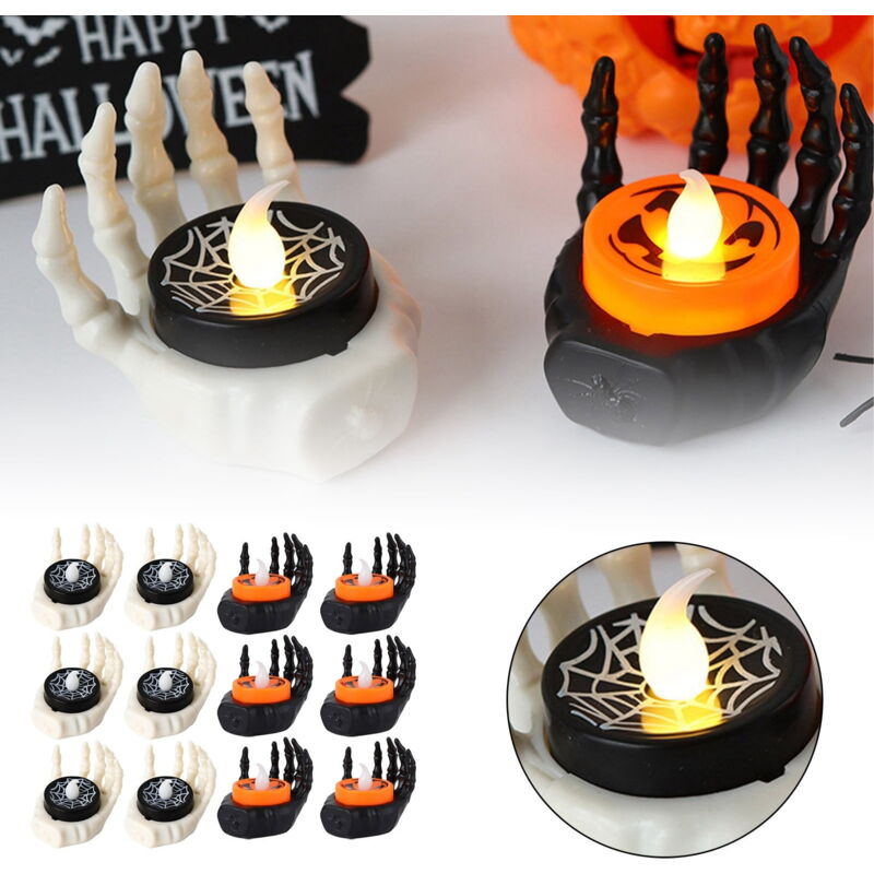 Veilleuse led en forme de citrouille pour Halloween, luminaire décoratif d'intérieur, idéal pour les fêtes