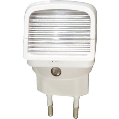 Veilleuse LED enfichable - Blanc - Chacon