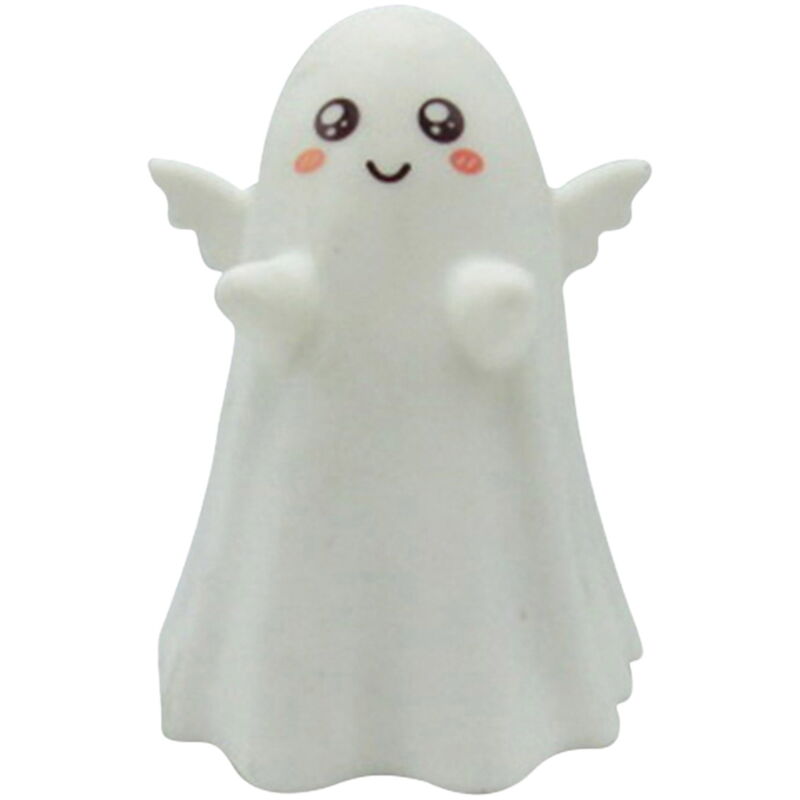 Feiyue - Veilleuse led Halloween fantôme souriant Pat rechargeable par usb, changeant de couleur, cadeau d'anniversaire