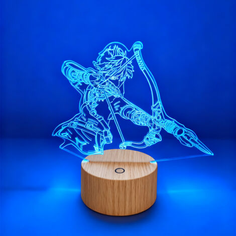 Veilleuse LED Lampe 3D RGB