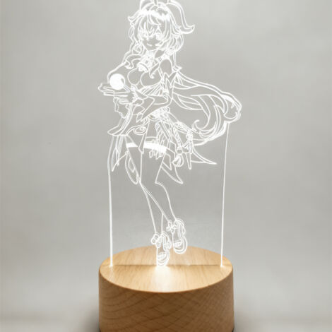 Veilleuse LED Lampe 3D RGB