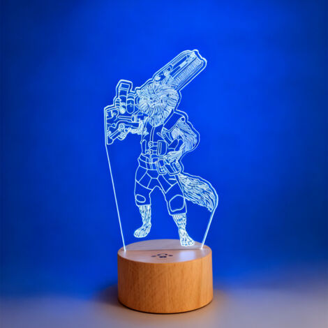 Veilleuse LED Lampe 3D RGB