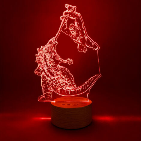 Veilleuse LED Lampe 3D RGB