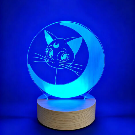 Veilleuse LED Lampe 3D RGB