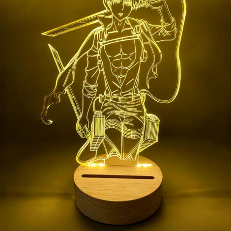 Veilleuse LED Lampe 3D RGB