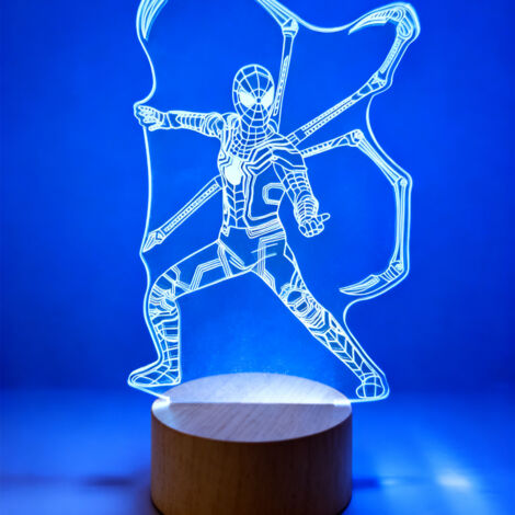 Veilleuse LED Lampe 3D RGB