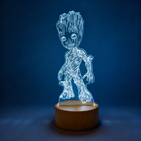 Veilleuse LED Lampe 3D RGB