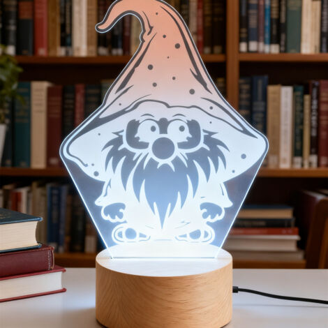 Veilleuse LED Lampe 3D RGB