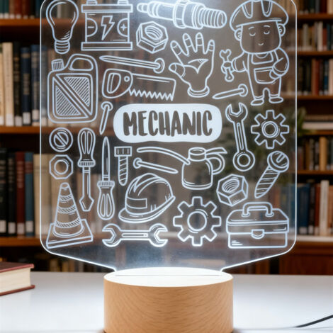 Veilleuse LED Lampe 3D RGB