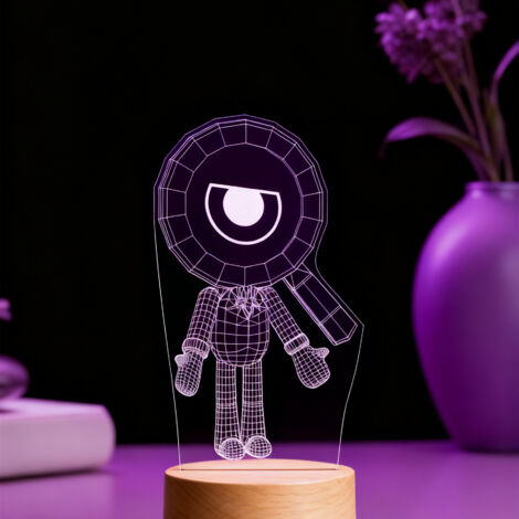 Veilleuse LED   Lampe 3D RGB
