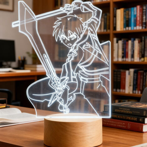 Veilleuse LED Lampe 3D RGB