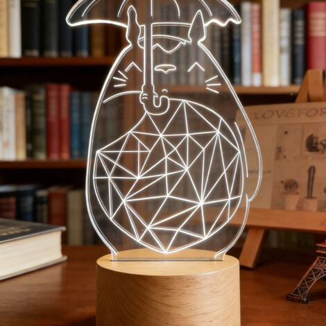 Veilleuse LED Lampe 3D RGB