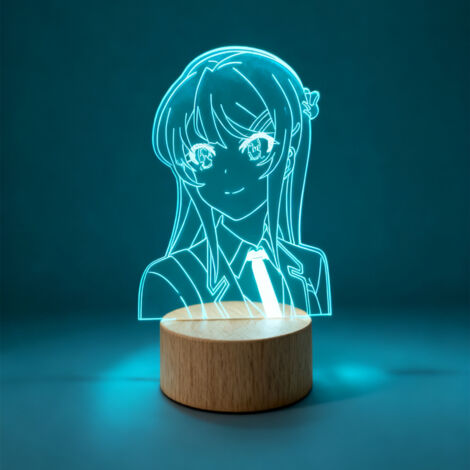 Veilleuse LED Lampe 3D RGB