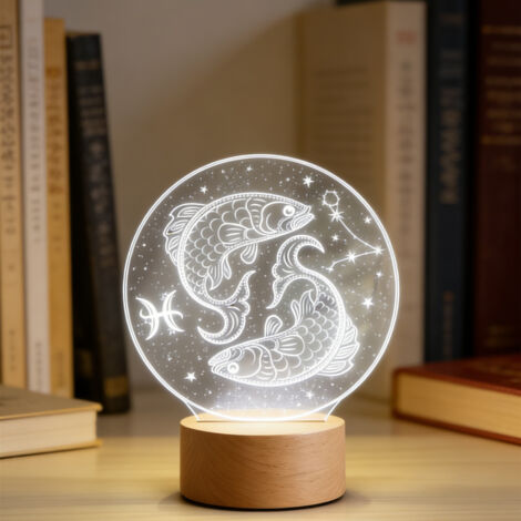 Veilleuse LED Lampe 3D RGB