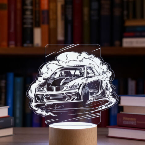 Veilleuse LED Lampe 3D RGB