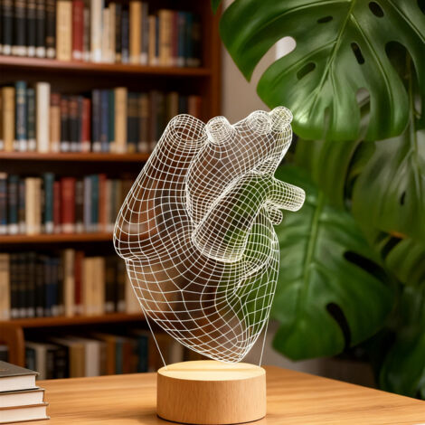 Veilleuse LED Lampe 3D RGB