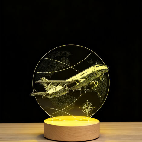 Veilleuse LED Lampe 3D RGB