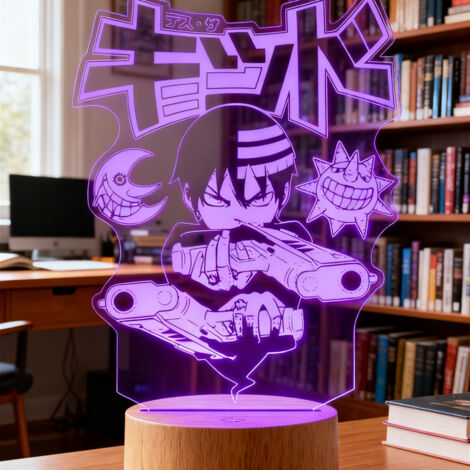 Veilleuse LED Lampe 3D RGB