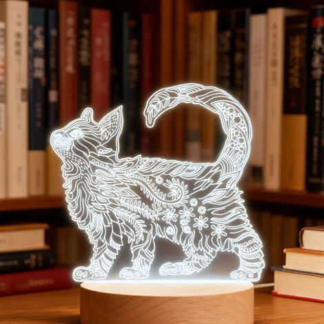 Veilleuse LED Lampe 3D RGB