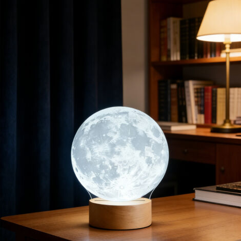 Veilleuse LED   Lampe 3D RGB