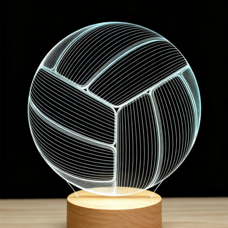 Veilleuse LED Lampe 3D RGB