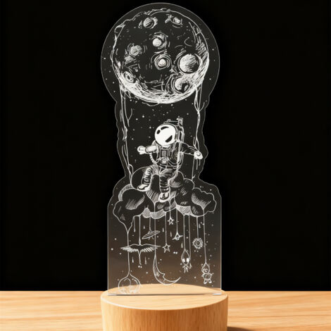 Veilleuse LED Lampe 3D RGB