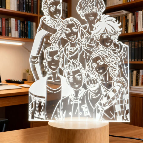 Veilleuse LED Lampe 3D RGB