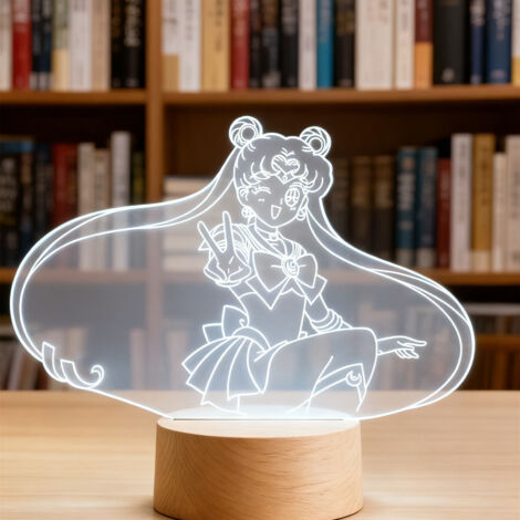 Veilleuse LED Lampe 3D RGB
