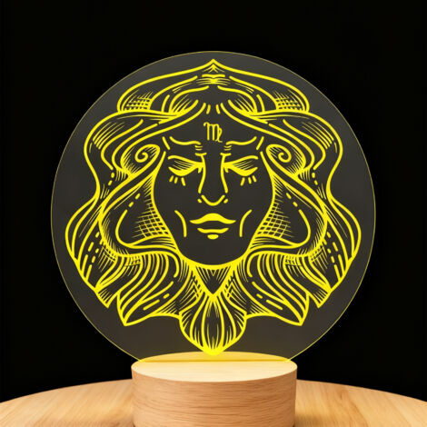 Veilleuse LED Lampe 3D RGB