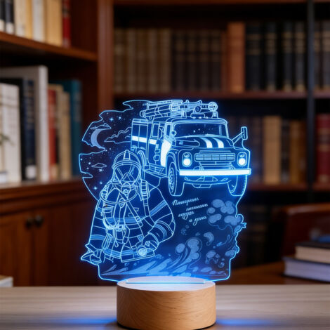 Veilleuse LED Lampe 3D RGB