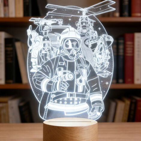 Veilleuse LED Lampe 3D RGB