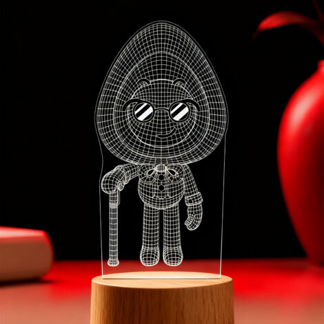 Veilleuse LED Lampe 3D RGB