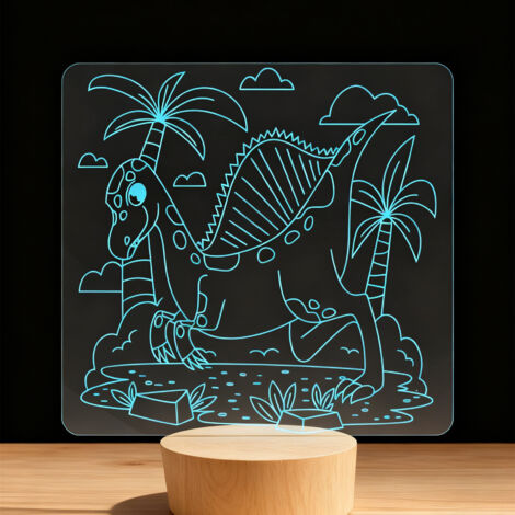 Veilleuse LED   Lampe 3D RGB