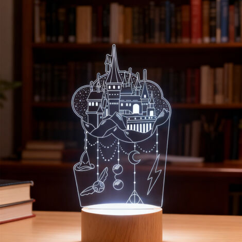 Veilleuse LED Lampe 3D RGB