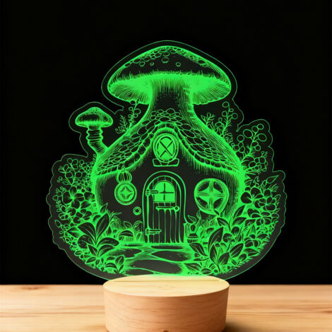 Veilleuse LED   Lampe 3D RGB