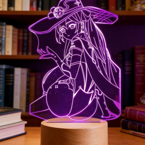 Veilleuse LED Lampe 3D RGB